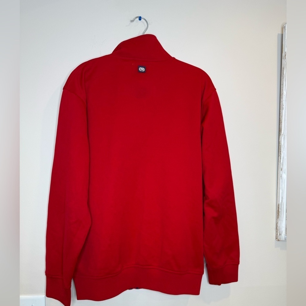 🔥Ecko Unld Red Zip-Up Jacket with White and Black Accents🔥 - Picture 2 of 5